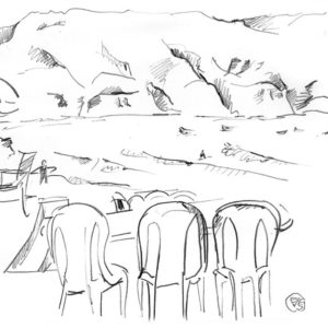 baie-imsouane-dessin-crayon-papier-carnet-de-voyage
