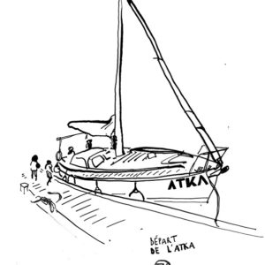 coloriage-confinement-requins-bateau-voilier