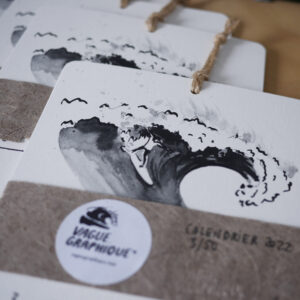 Calendrier 2022 artisanat, visuel du packaging