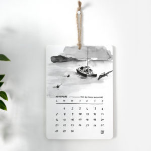 Calendrier 2022 artisanat novembre, mois du film d'aventure