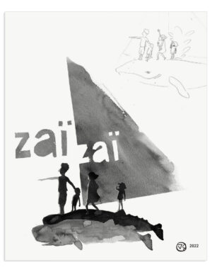Création du logo de l'aventure Zaï zaÏ, par le studio Vague Graphique, morbihan, bretagne