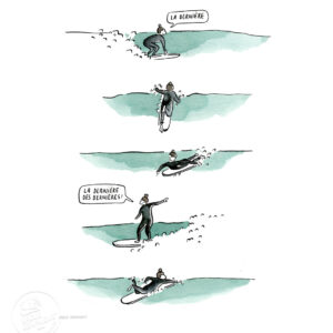 Droguée au surf, elle n'arrive pas à s'arreter