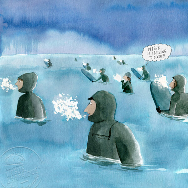 Session de surf hivernale – Image 3