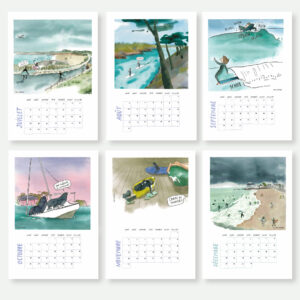 calendrier creation morbihan artiste bretonne