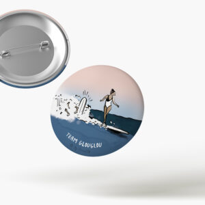 Badge, broche à mettre sur vêtements, illustrations à porter