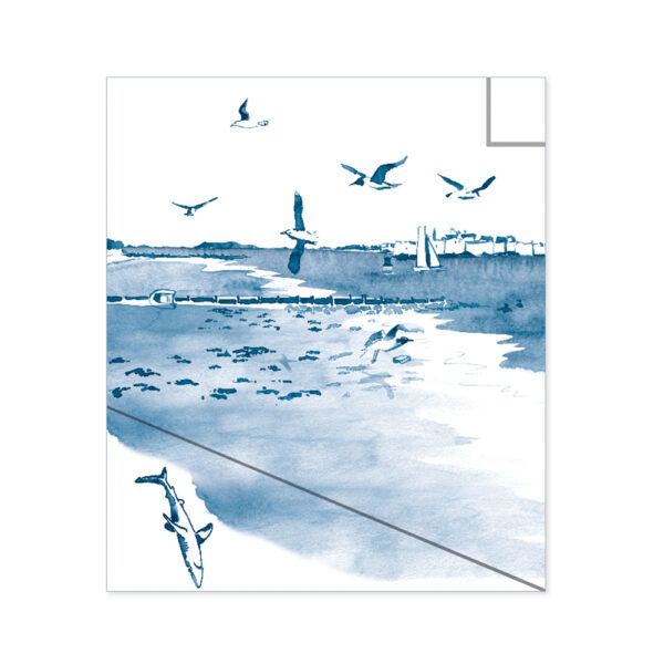 La Nourriguel bleu + Carte morbihan | nathalie - alexis